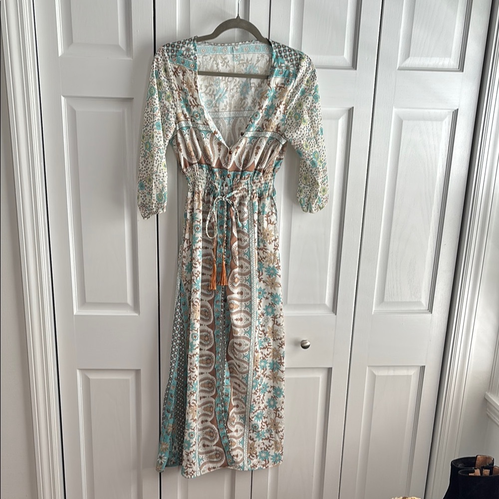 Bohemian caftan, Size M (runs small)